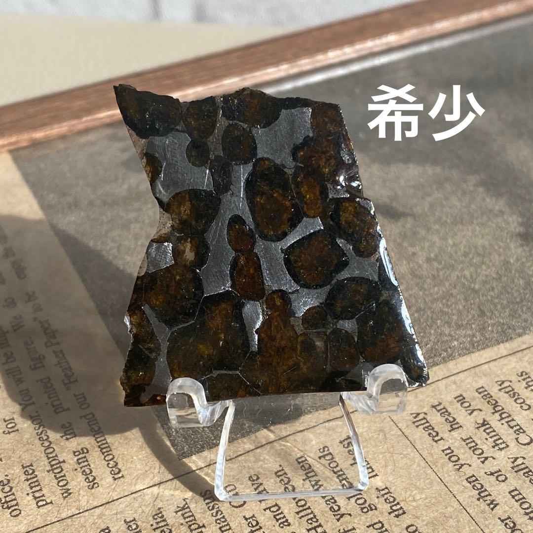 k*い様 希少 パラサイト隕石 プレート 天然石