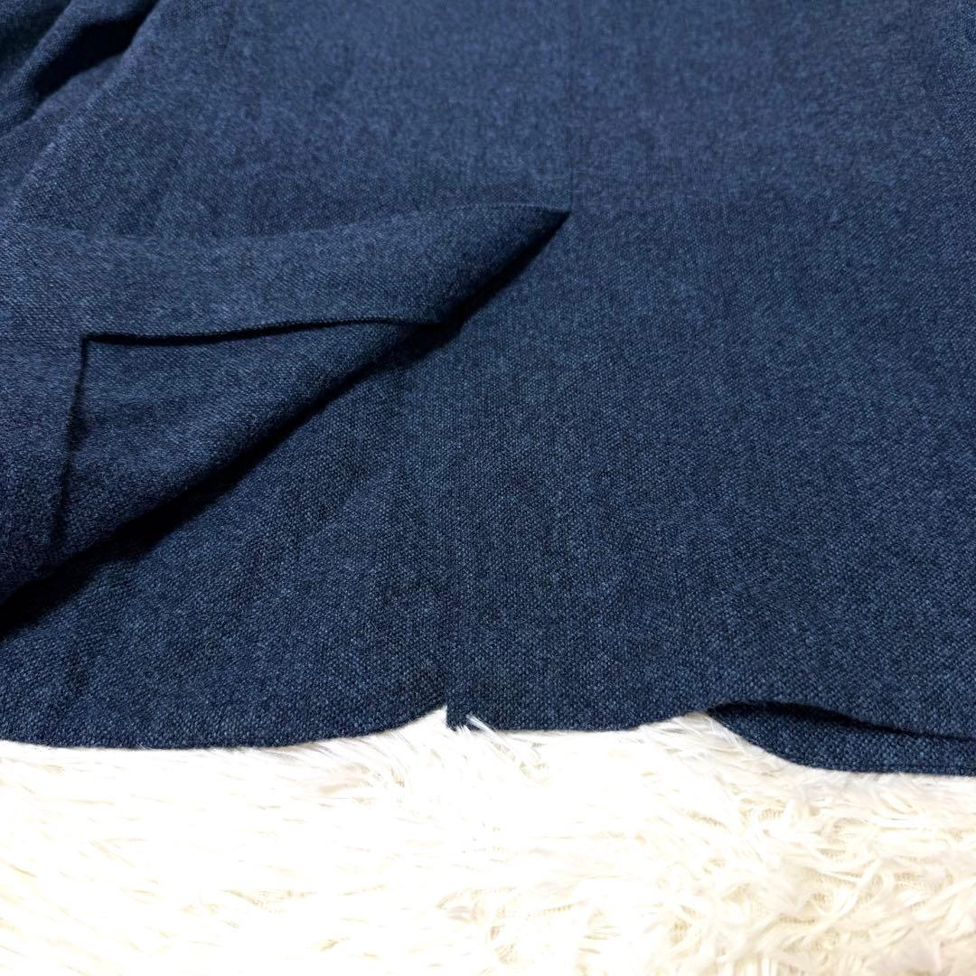 トゥモローランド MOON ウールツイード ジャケット ネイビー 48