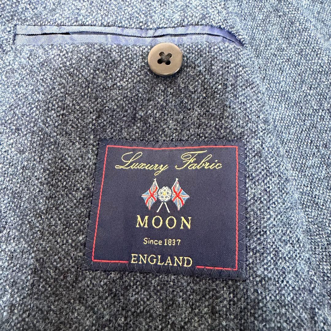 トゥモローランド MOON ウールツイード ジャケット ネイビー 48