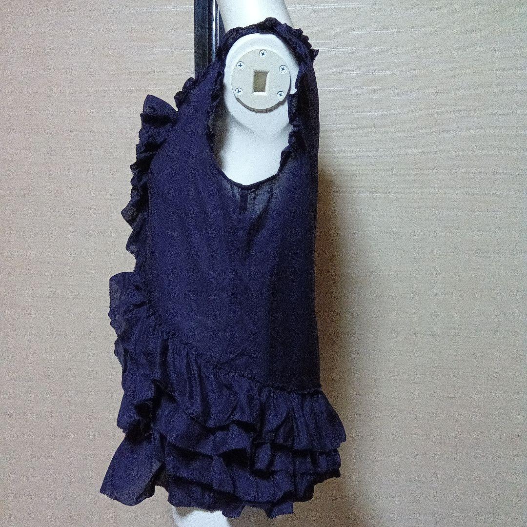 神*】様 美品✨️ PINK HOUSE ピンクハウス フリル ベスト ノースリ