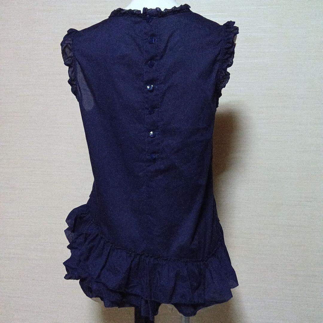 神*】様 美品✨️ PINK HOUSE ピンクハウス フリル ベスト ノースリ