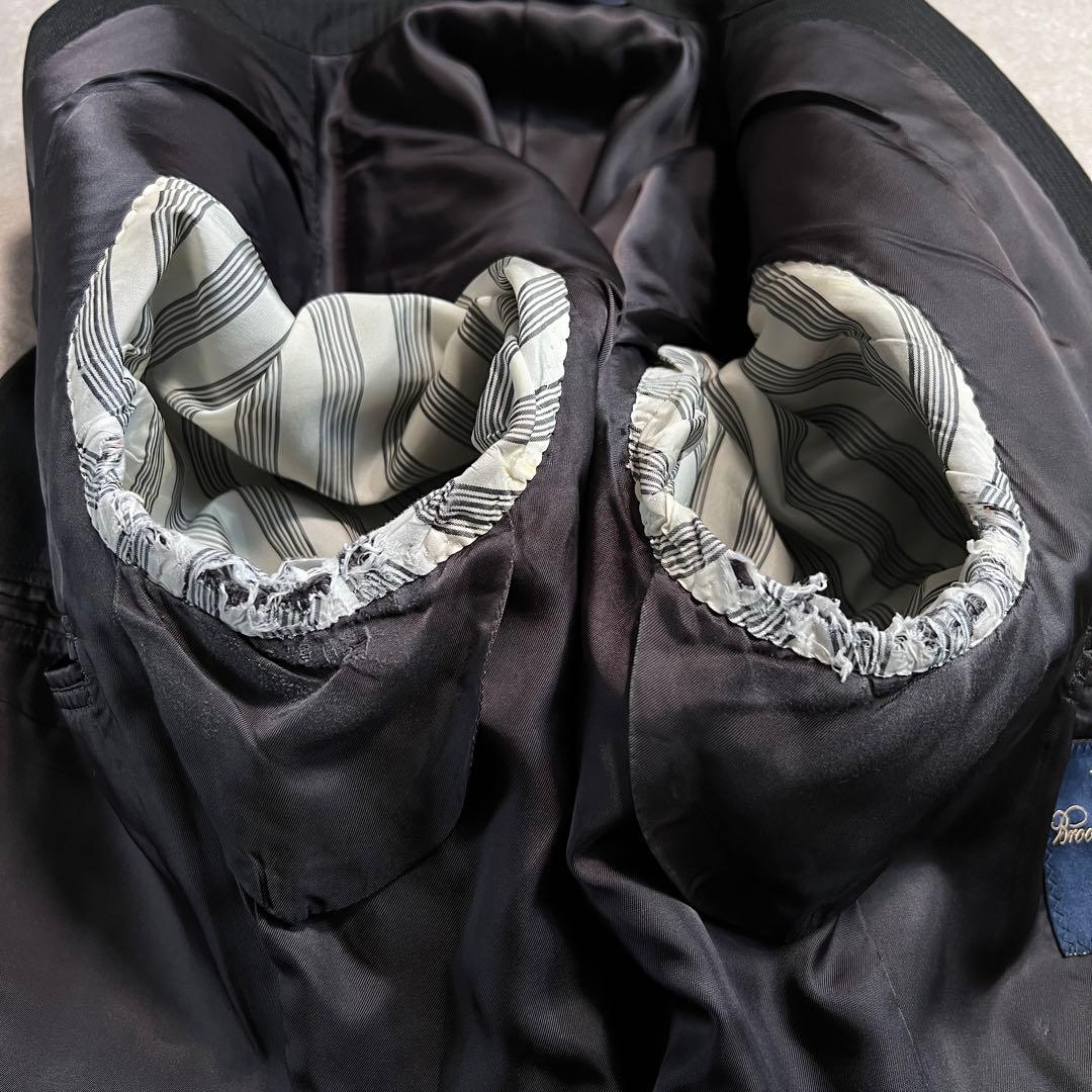 ブルックスブラザーズ スーツセットアップ グレーストライプ 40R/34W