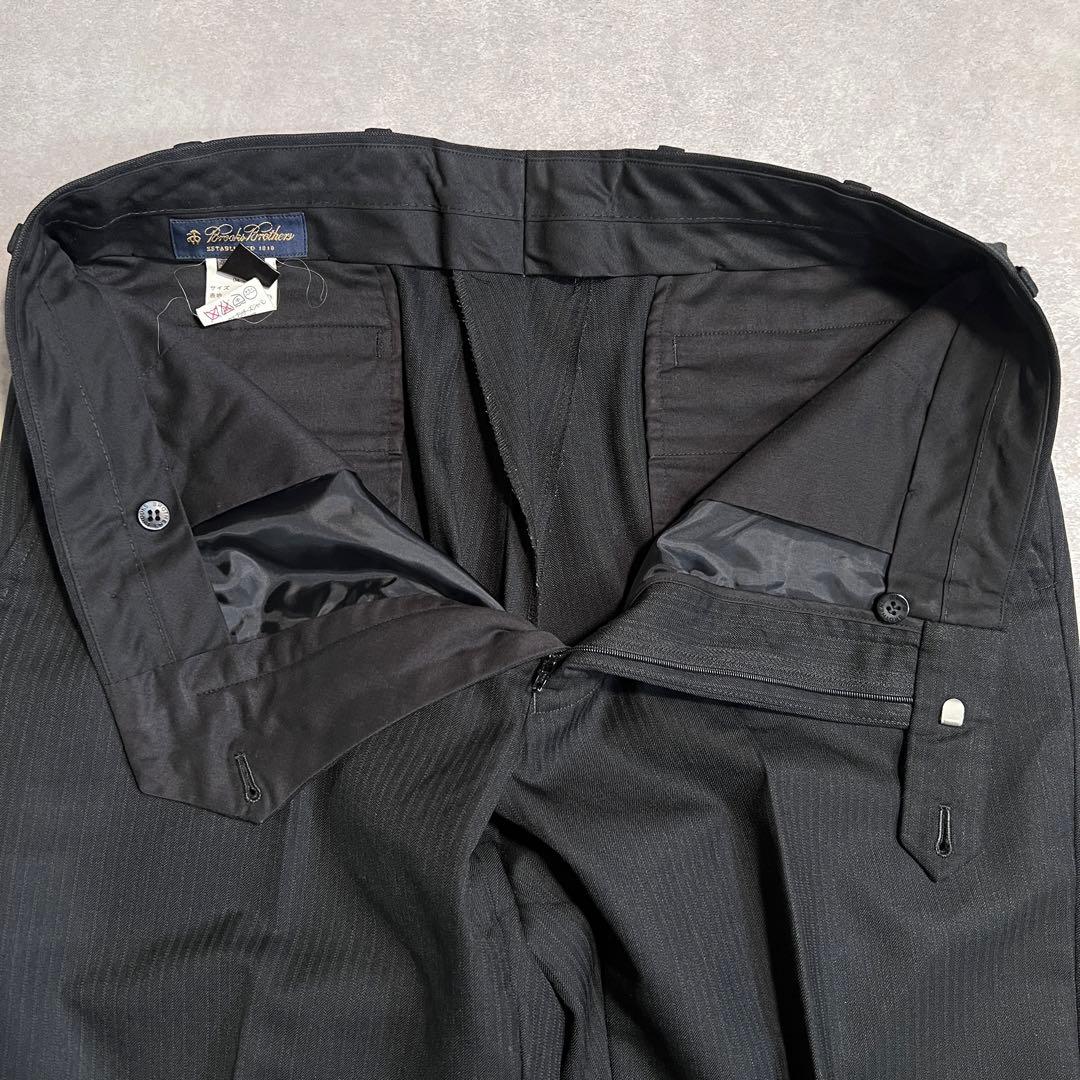 ブルックスブラザーズ スーツセットアップ グレーストライプ 40R/34W