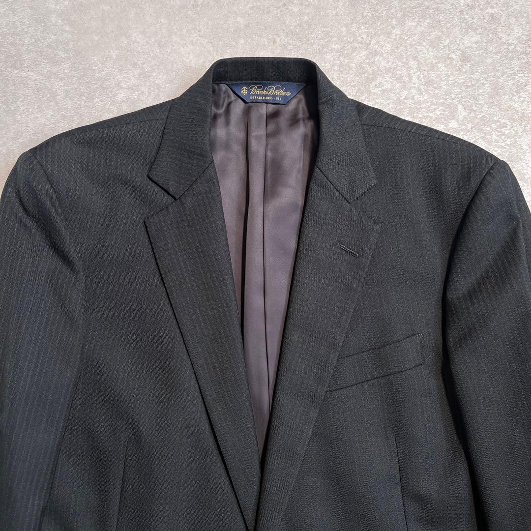 ブルックスブラザーズ スーツセットアップ グレーストライプ 40R/34W