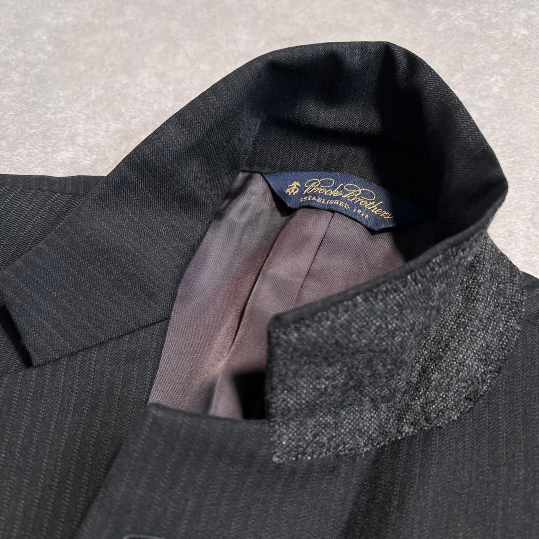 ブルックスブラザーズ スーツセットアップ グレーストライプ 40R/34W