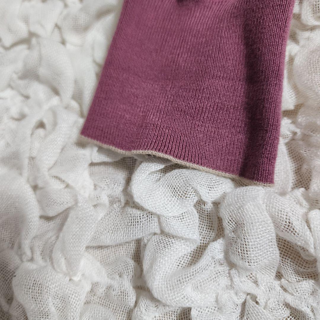 ゆうゆうブルネロクチネリ ハイゲージ コットン ニット セーター