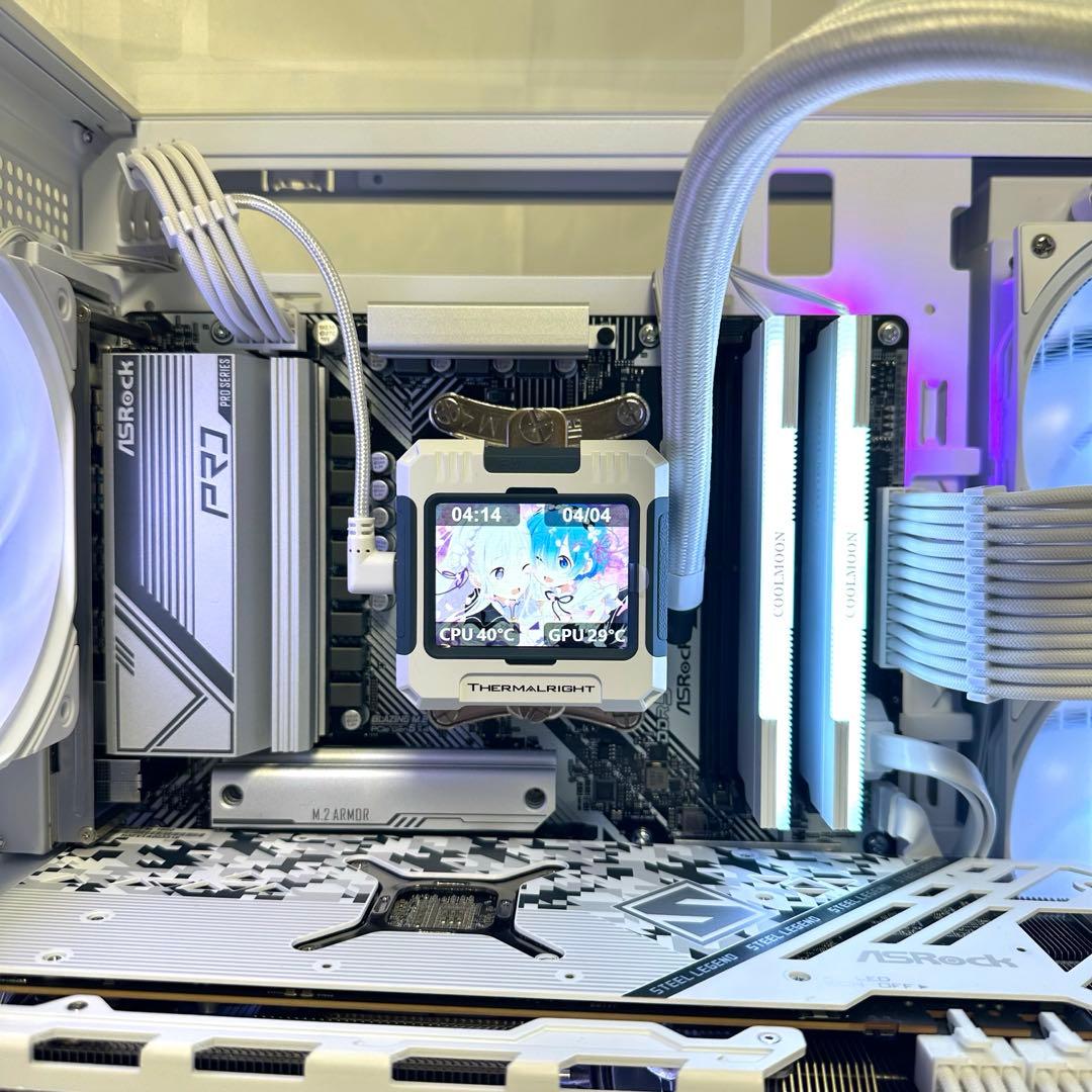 【新品】　ゲーミングPC RYZEN7 9700x RX7800XT 32GB