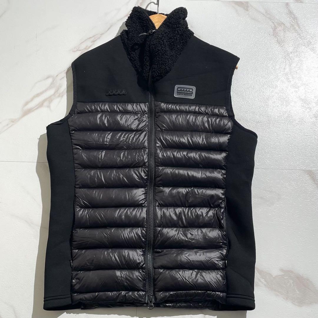 極美品 新作 ムータマリン セットアップ ダウンベスト パンツ ウェット切り替え