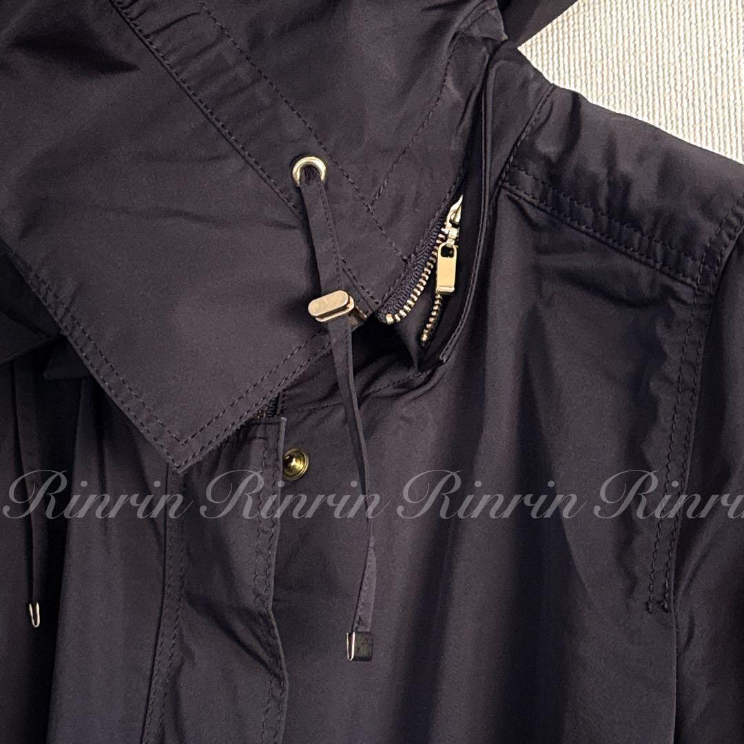 ANAYI ブライトツイルライナー付モッズコート 36