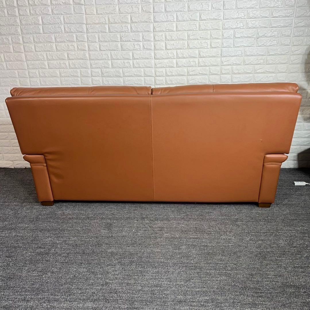 レザーソファ ３人掛け ハイバック ソファ 革張り 家具 インテリア G025