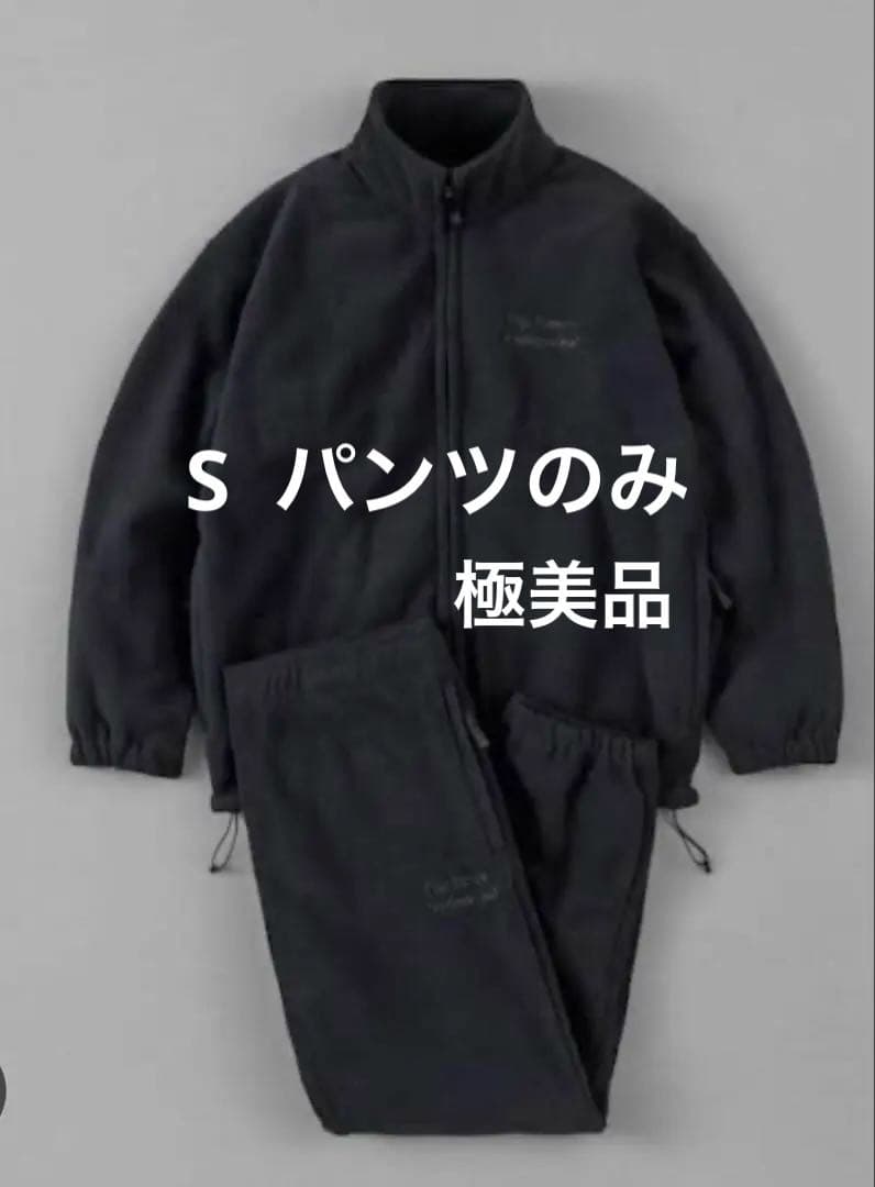 ennoy エンノイ　フリース　fleece Black 黒　パンツ　pants