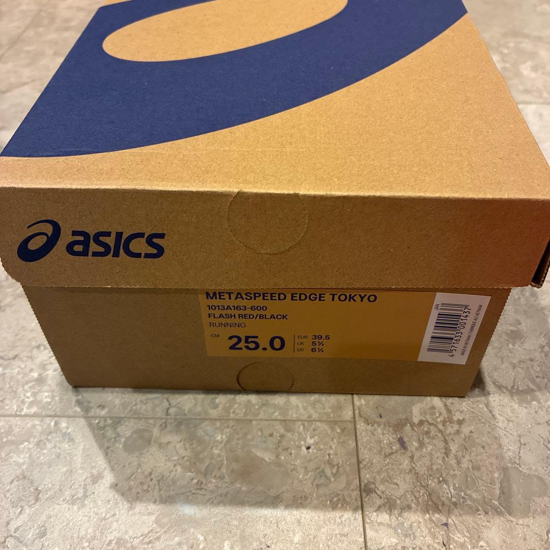 あ*ん様 25.0 未使用 EDGE TOKYO レッド