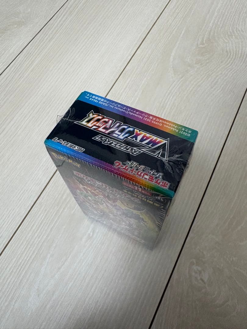 高騰中　ポケモンカード VMAXクライマックス 新品未開封 BOX シュリンク付