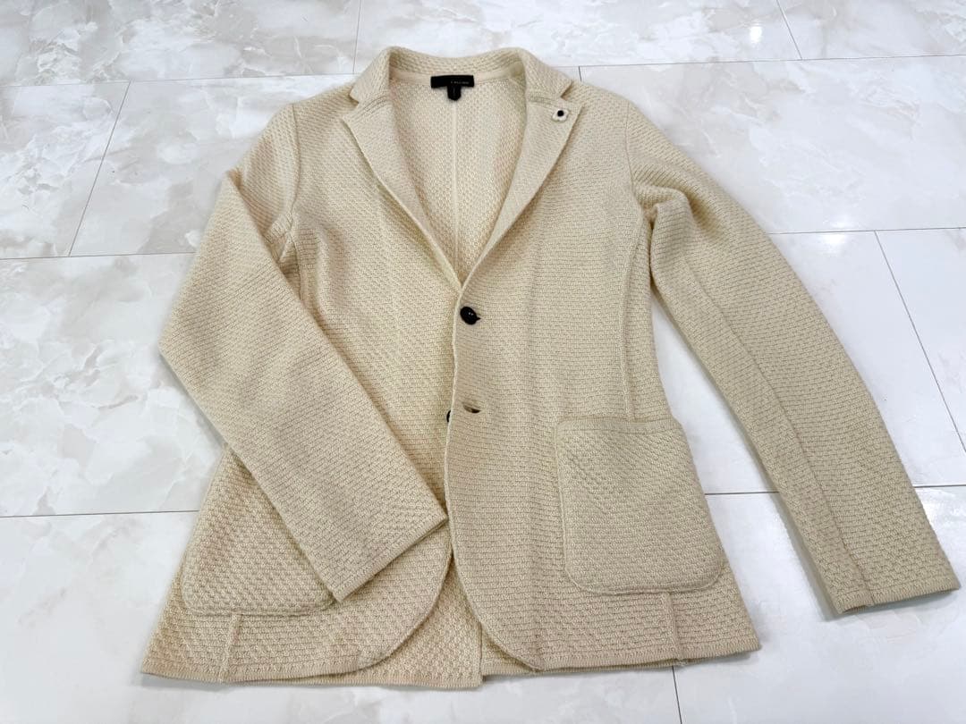最終価格！LARDINI◻️アルパカ混ウールジャケット◻️ブートニエール付◻️極美品！
