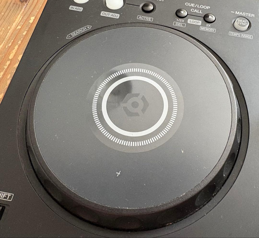 Pioneer DJ コントローラー 黒（小さなスレ傷あり）