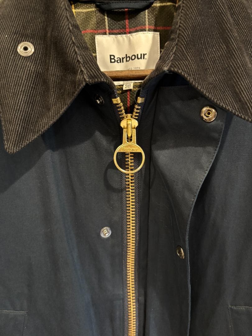 Barbour×BEAMSF 別注 CLASSIC BEDALE ピーチスキン