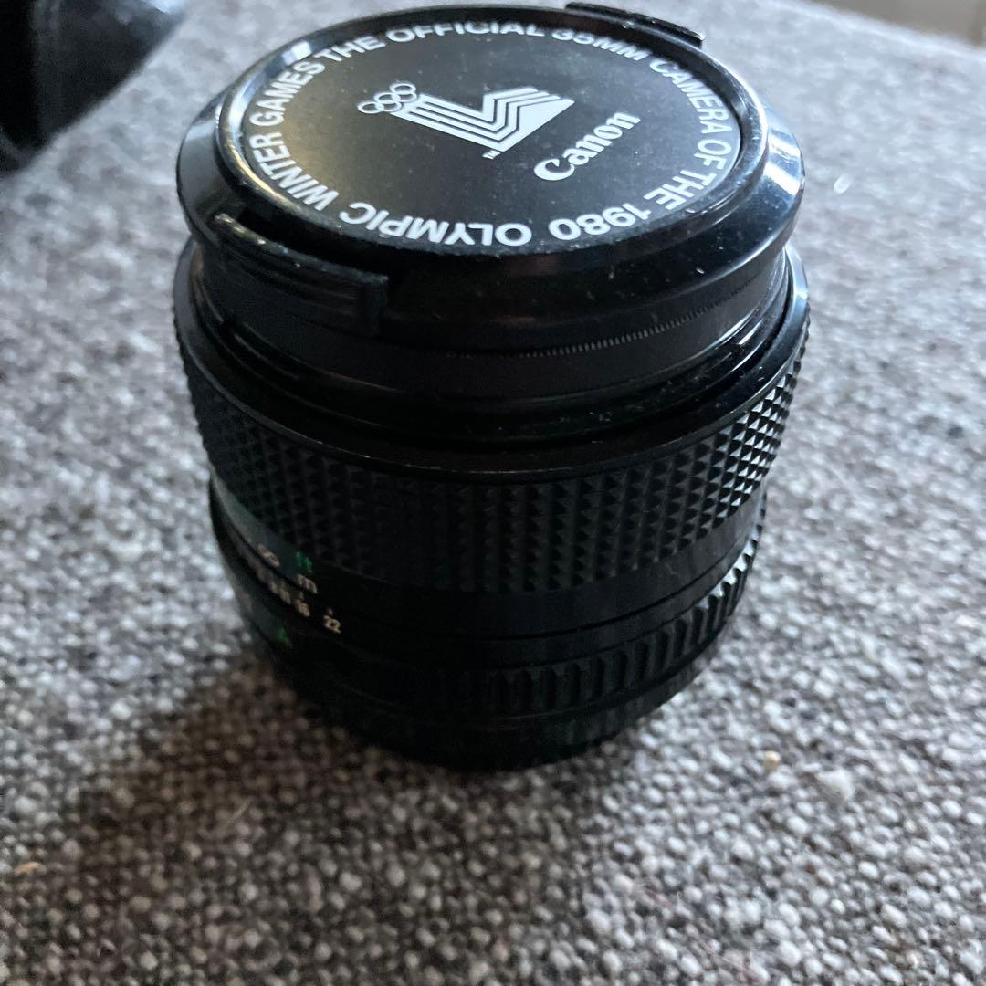 Canon 35MM CAMERA レンズ　キャノン1980年冬季五輪