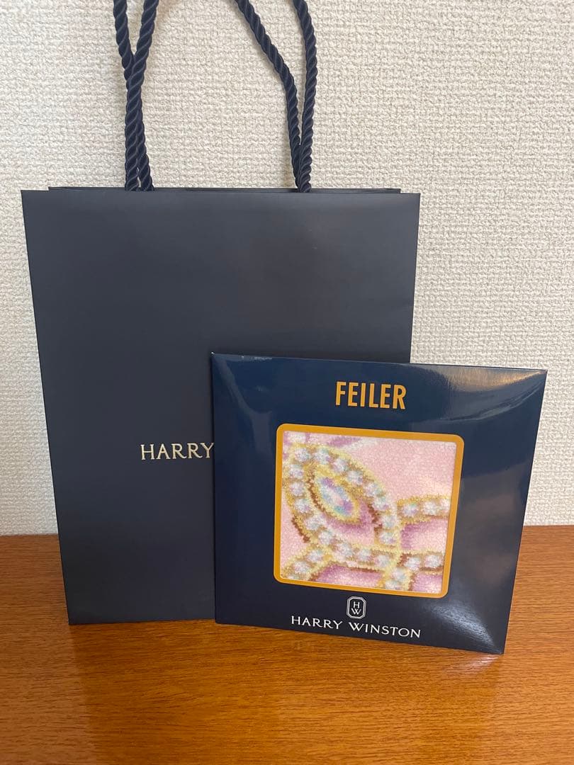 ハリーウィンストン×フェイラー　非売品ハンカチ　新品未使用