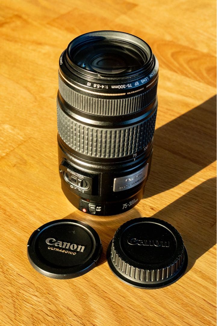EF 75-300mm f/4-5.6 IS USM【オマケ付】