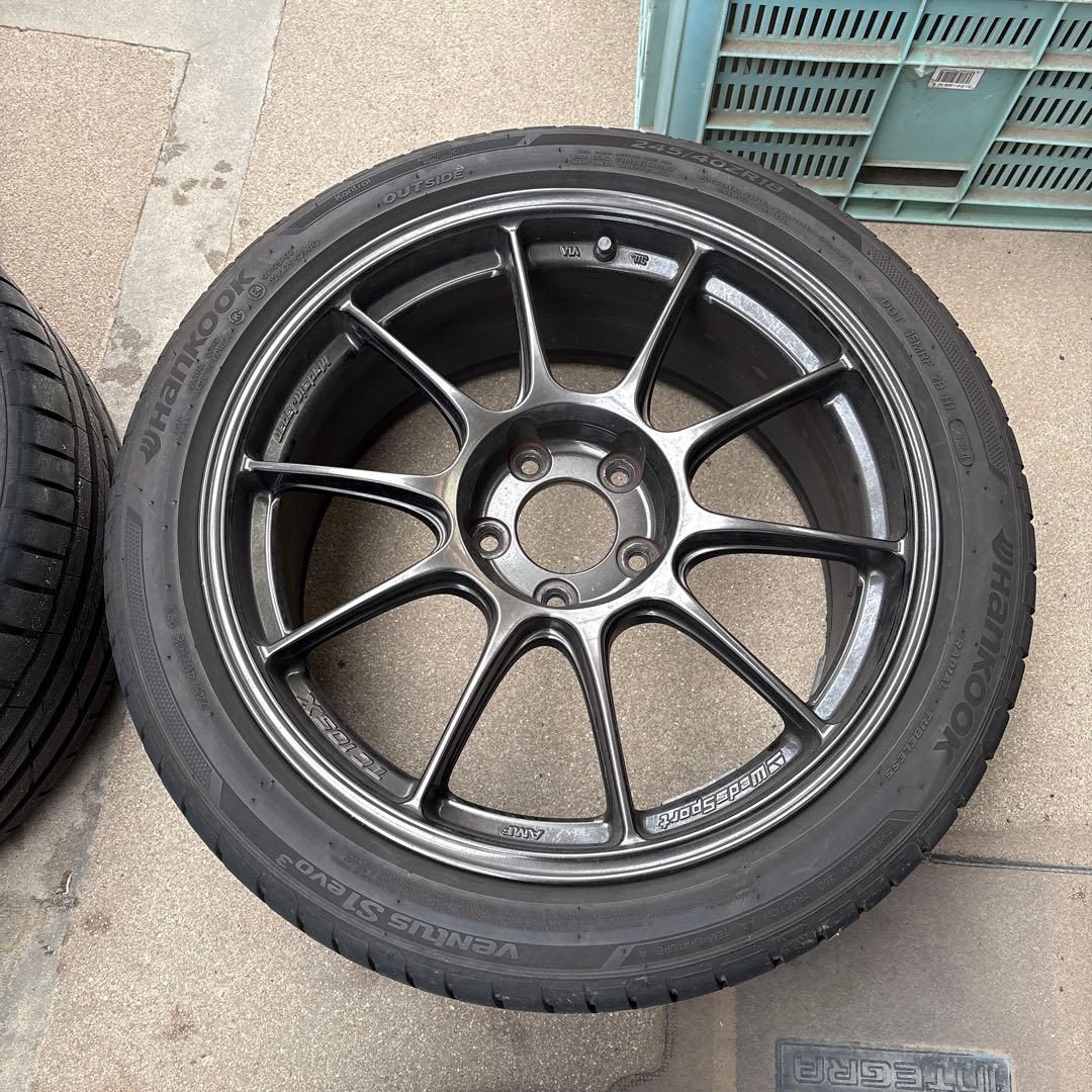 weds sport tc105x 18インチ8.5j 50