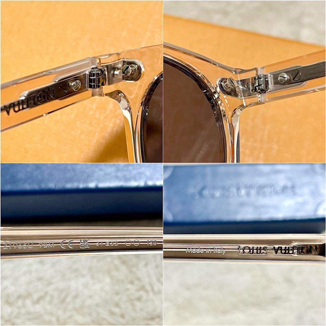 ルイヴィトン Z1965U LV シグネチャー・スクエア ラウンドサングラス