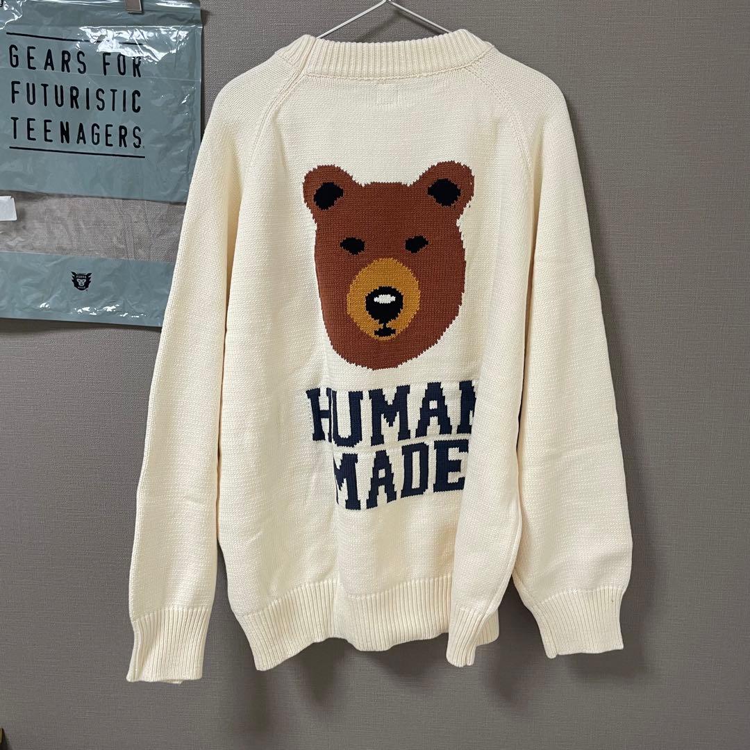 HUMAN MADE ベアー　ニット　スウェット　セーター　ヒューマンメイド　熊