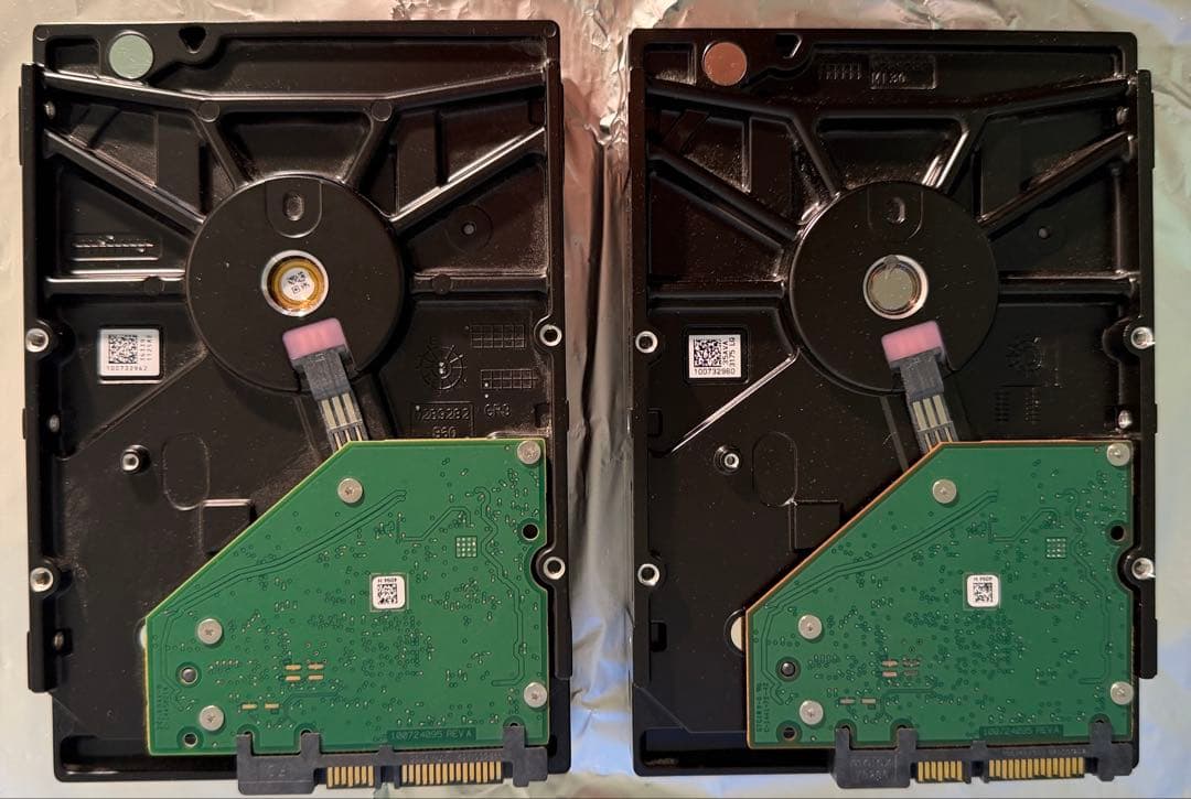 Seagate HDD 3TB Model:ST30000DM001の2セット