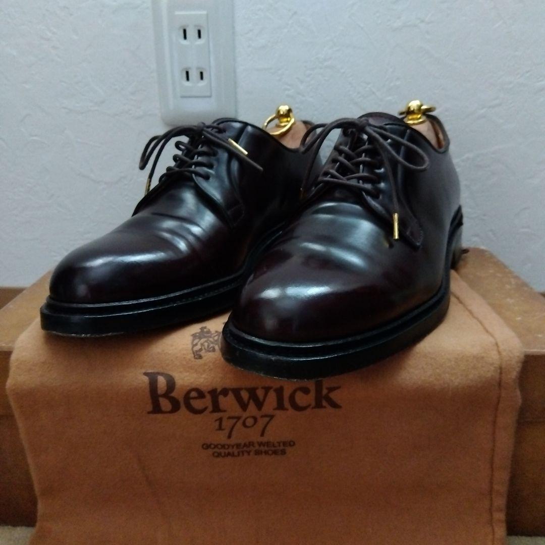 Berwick1707　4406　プレーントゥ　25.5　CORDOVAN
