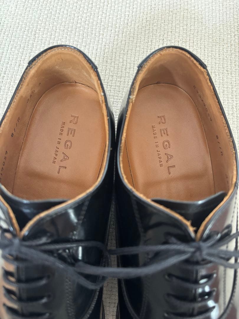 ☆2回使用のみ☆ REGAL ストレートチップ　ビジネスシューズ