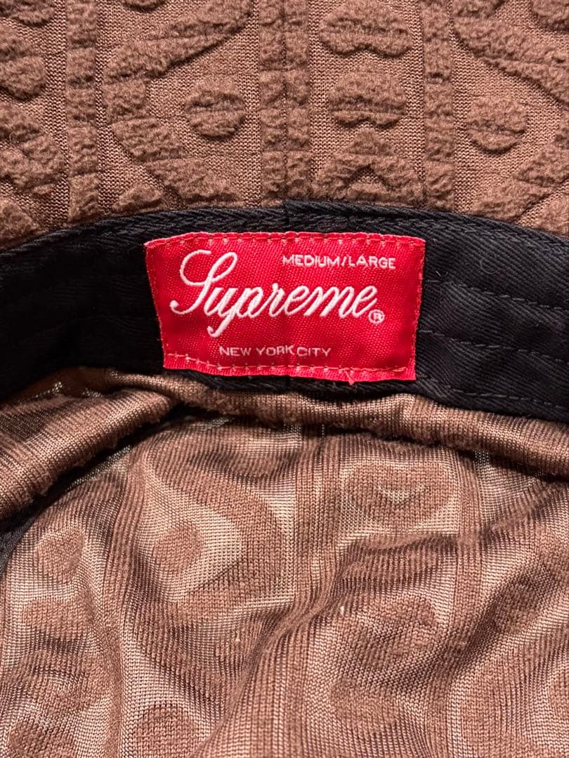 supreme バケットハット ブラウン
