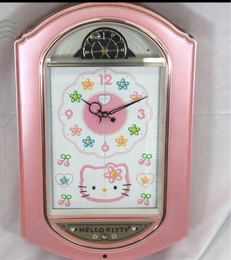 ハローキティ からくり時計　激レア　1998年製 箱入り‼️未使用品