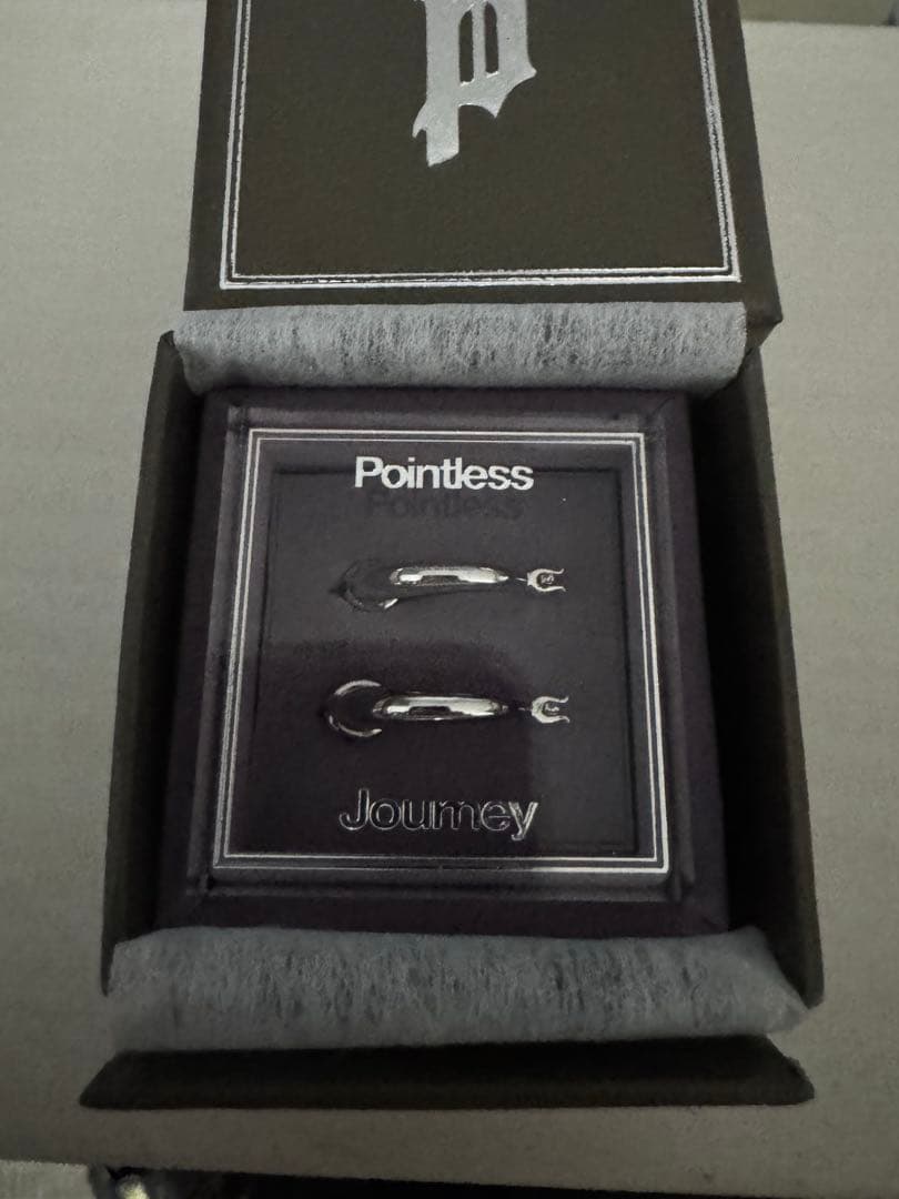 アクセサリー pointless journey EAR RING PJ - SILVER