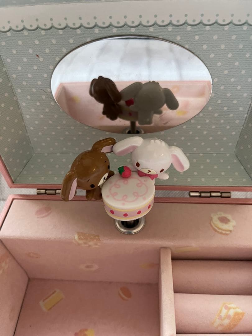 【シュガーバーニーズ】オルゴール付きジュエリーBOX