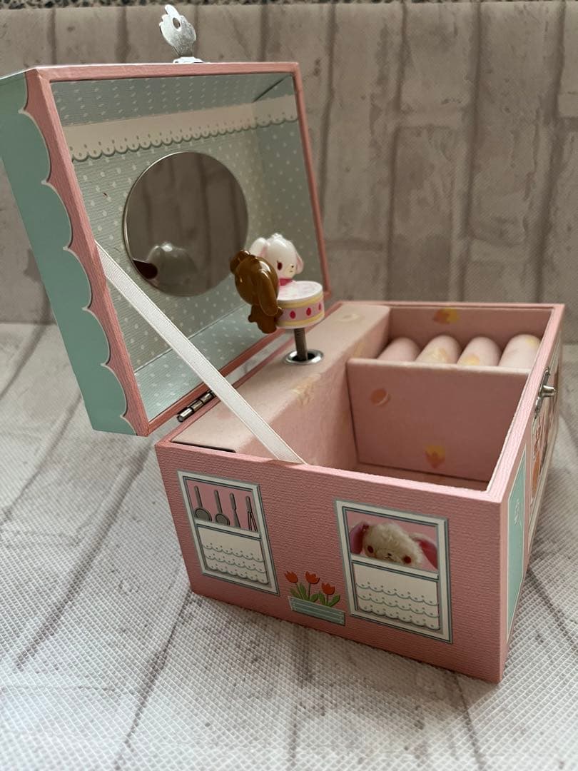 【シュガーバーニーズ】オルゴール付きジュエリーBOX