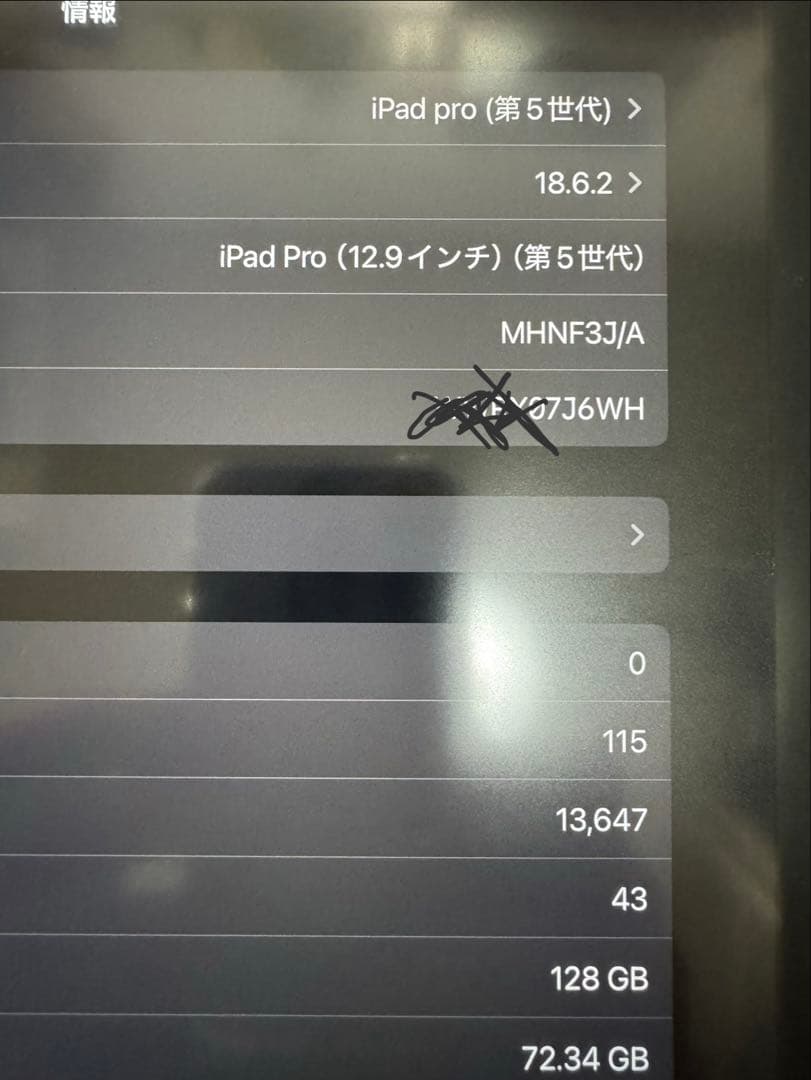 専用　12.9インチiPad Pro（第5世代） Wi-Fi 128GB