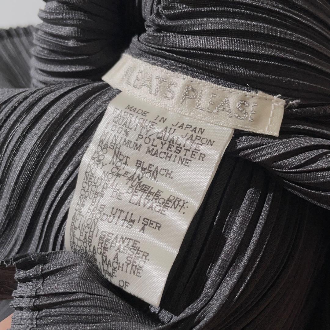 00aw PLEATS PLEASE プリーツノースリーブ タンクトップ