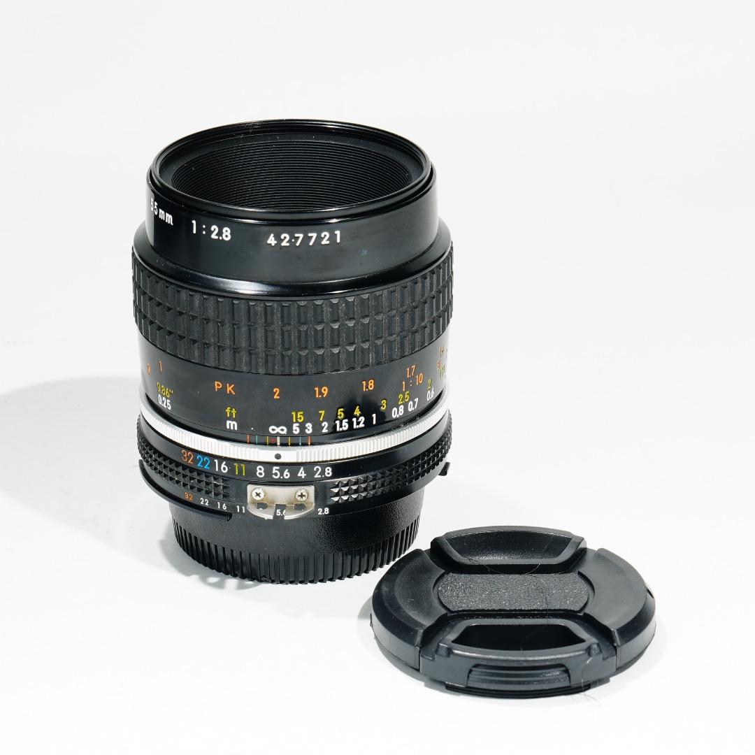 【極美品】ニコン Ai-s Micro-Nikkor 55mm F2.8 721