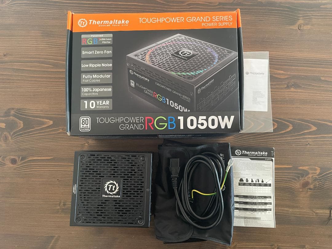 【80+ Platinum】Thermaltake 1050W 使用1年 完備品