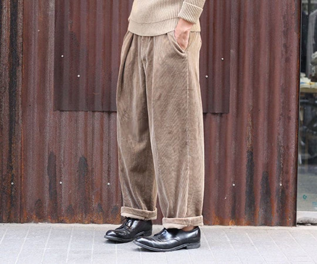 KAPTAIN SUNSHINE Easy Trousers コーデュロイ