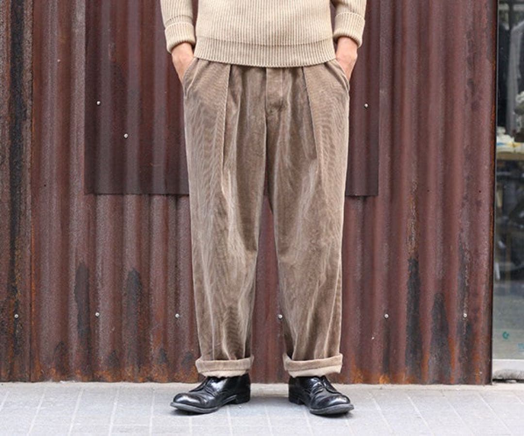KAPTAIN SUNSHINE Easy Trousers コーデュロイ