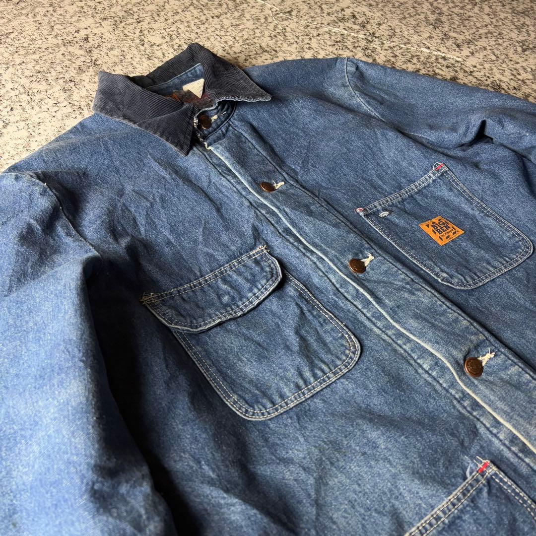 70s 80s USA製 BIG BEN ブランケットライナー　カバーオール42