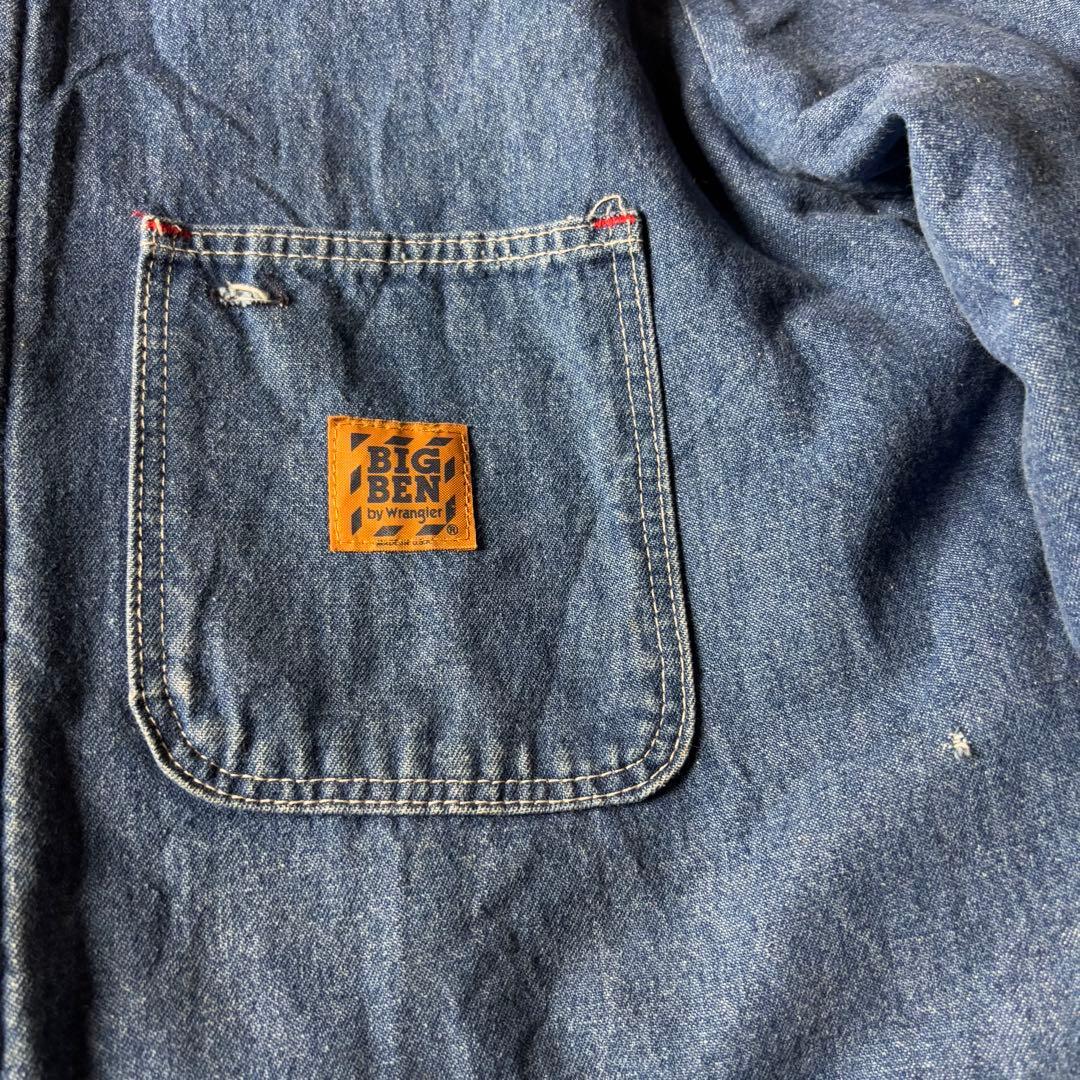 70s 80s USA製 BIG BEN ブランケットライナー　カバーオール42