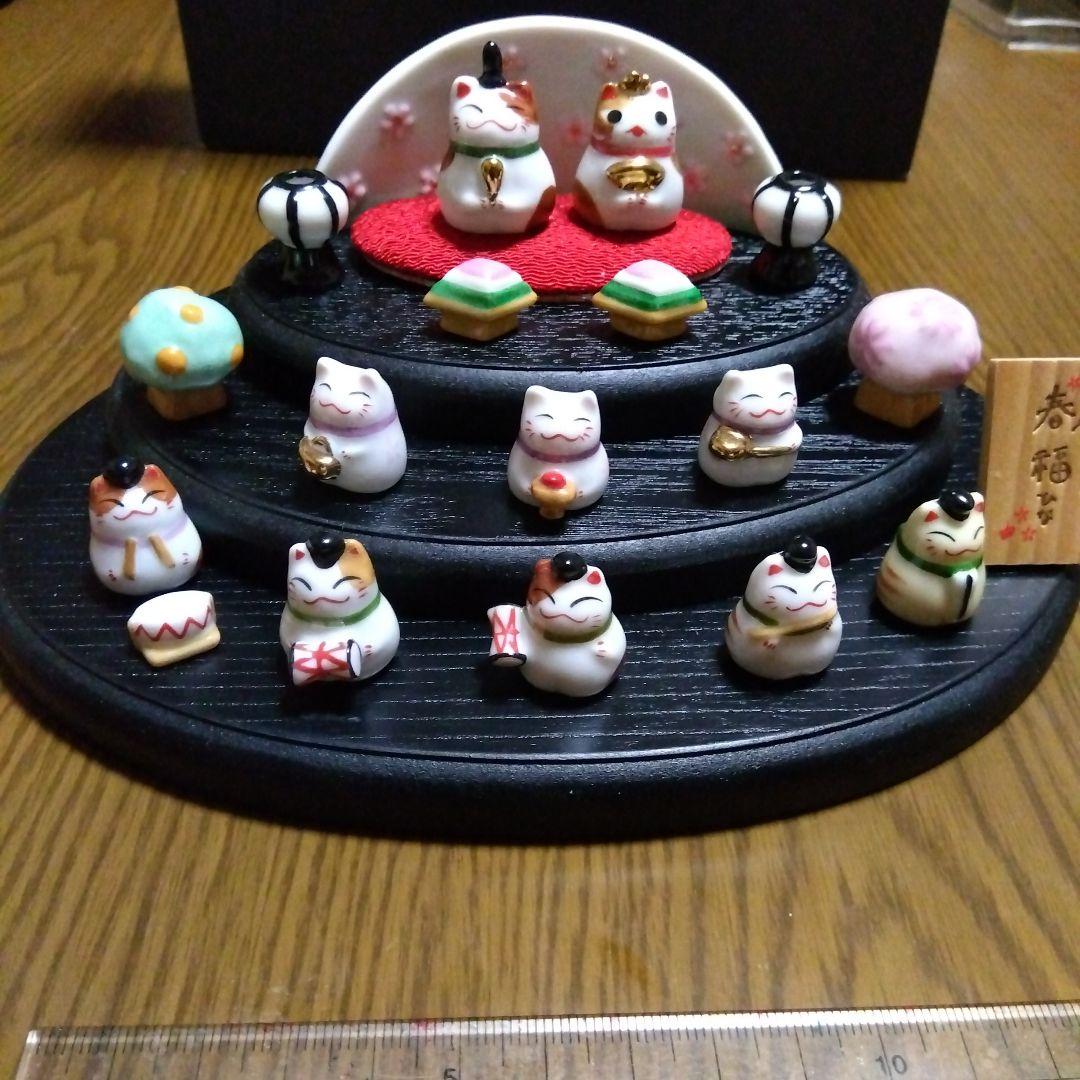 猫舎道楽堂本舗 猫のお雛様セット