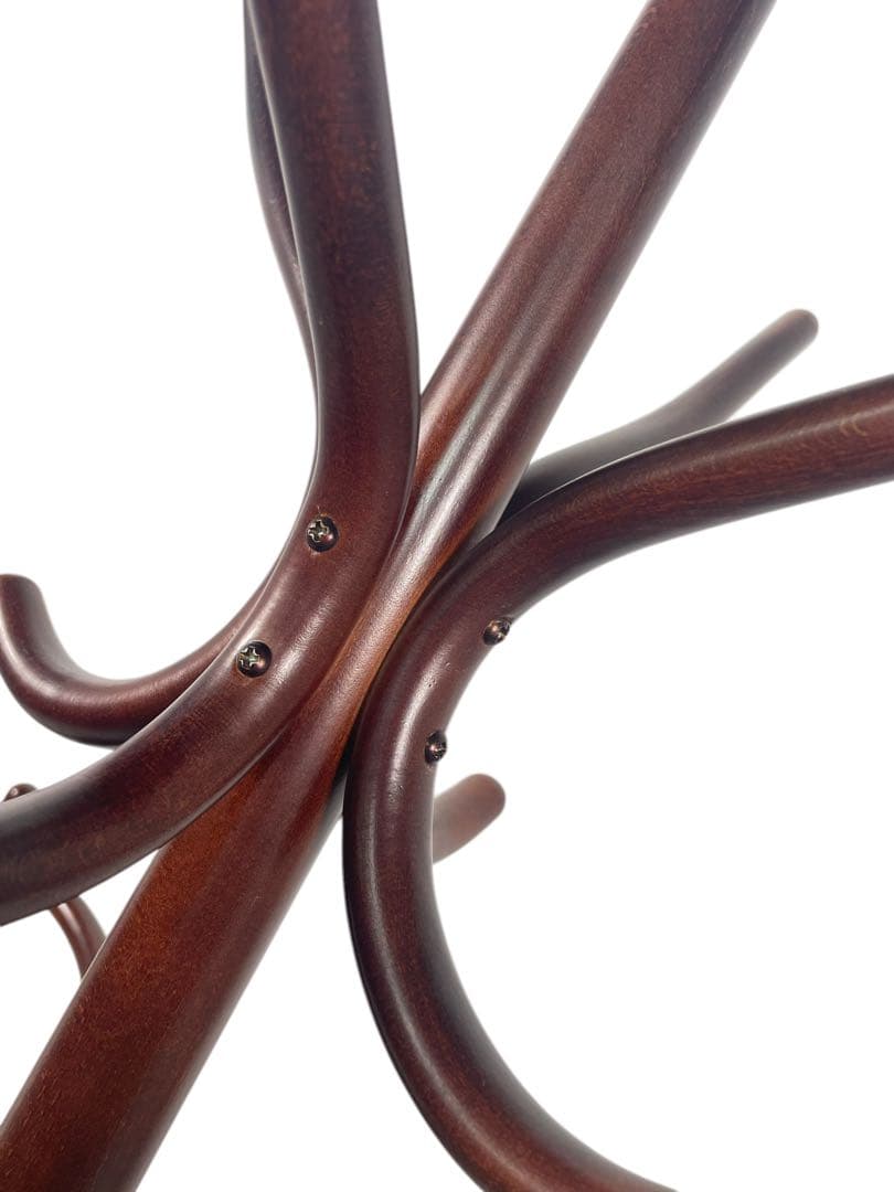 HR497 秋田木工 コートスタンドNo.47 ブナ材 コートハンガー 曲げ木