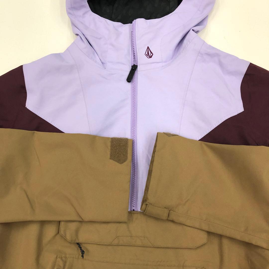 1522 極美品　ボルコム　スノボウェア　マルチカラー　アノラックパーカー　M