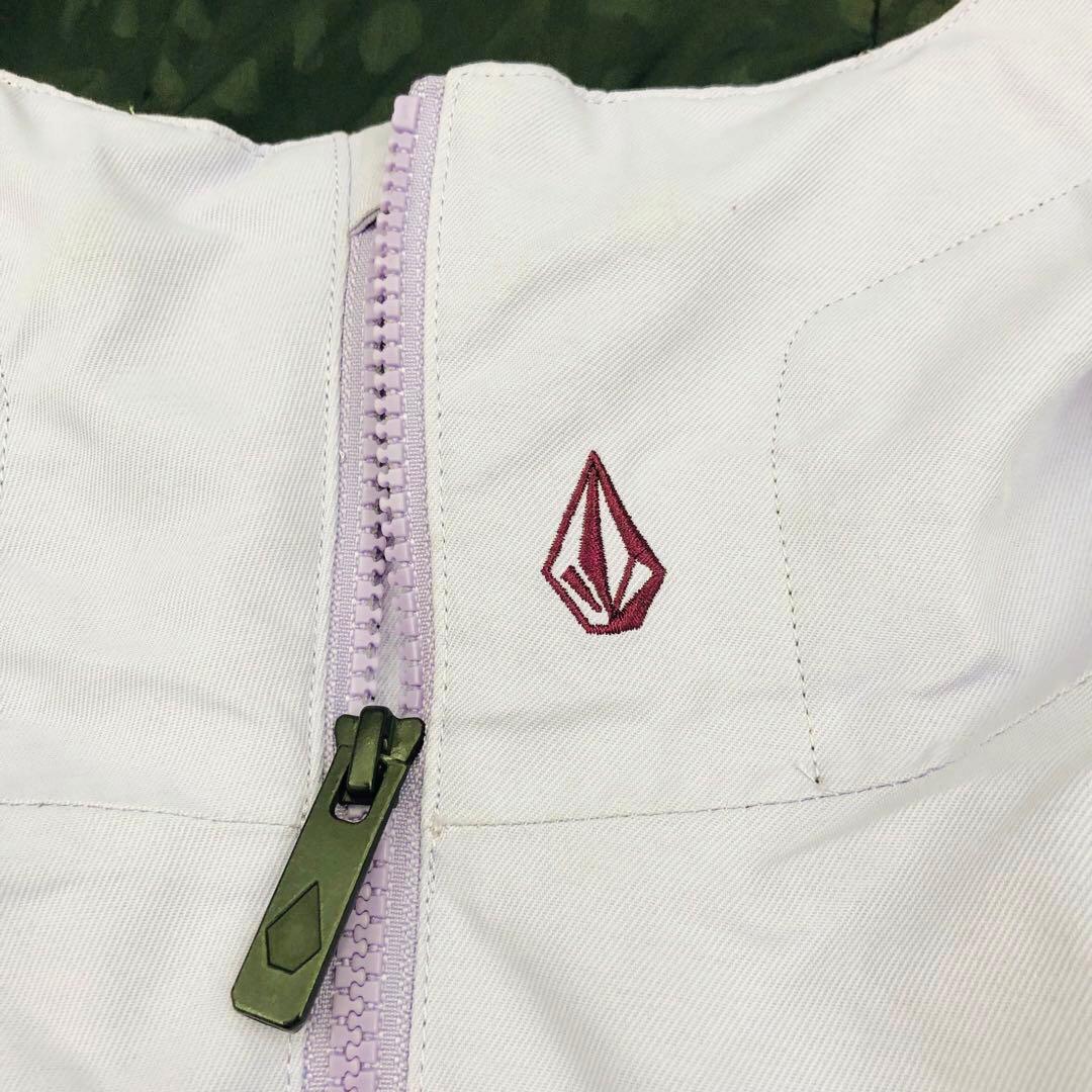 1522 極美品　ボルコム　スノボウェア　マルチカラー　アノラックパーカー　M