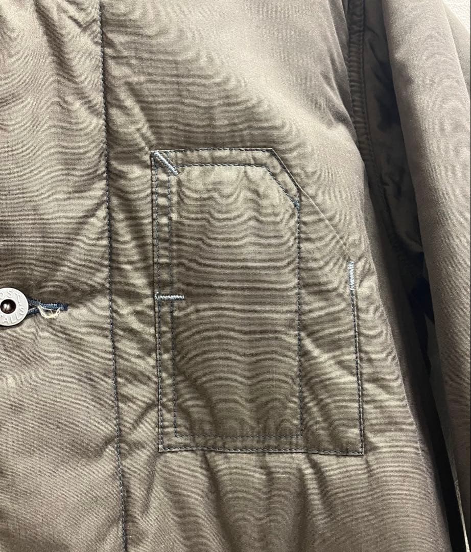 ジャケット・アウター POST OVERALLS BANANA COLLAR JACKET BROWN