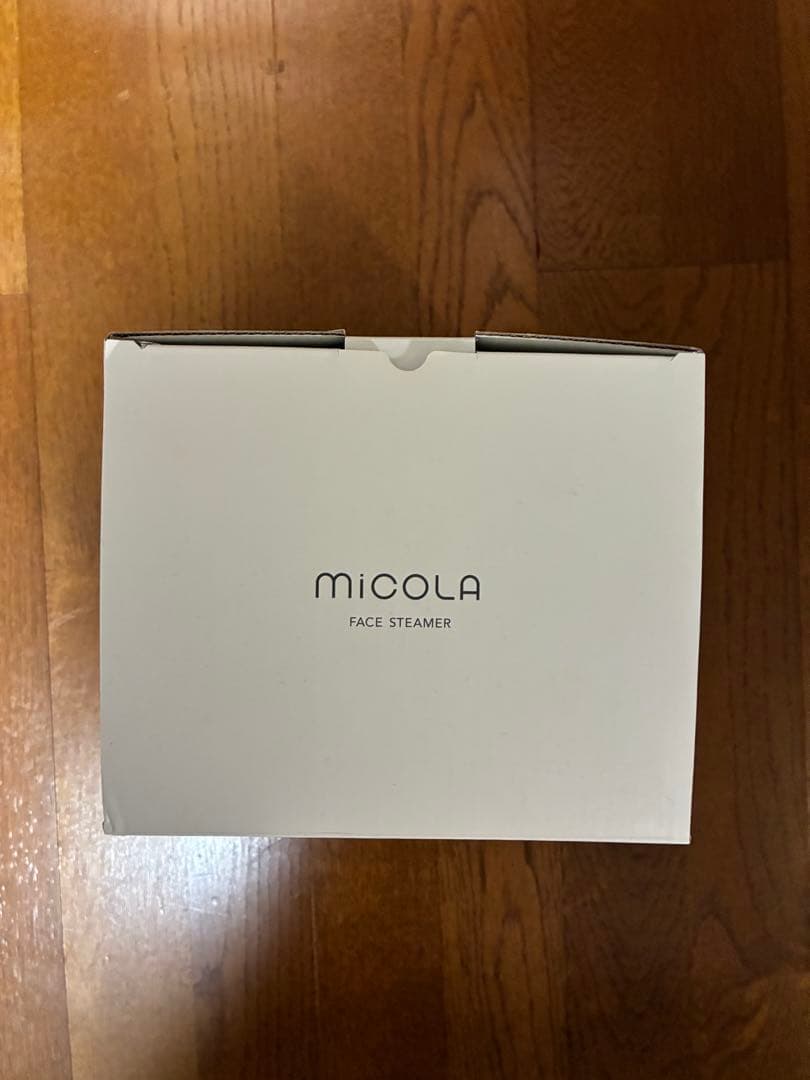 【新品・未開封】IRIS OHYAMA miCOLA フェイススチーマー