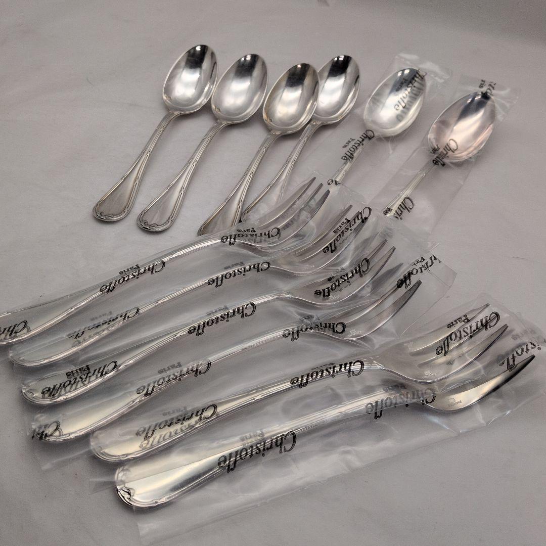 クリストフル リュバン テーブル スプーン＆フォーク各６点セット