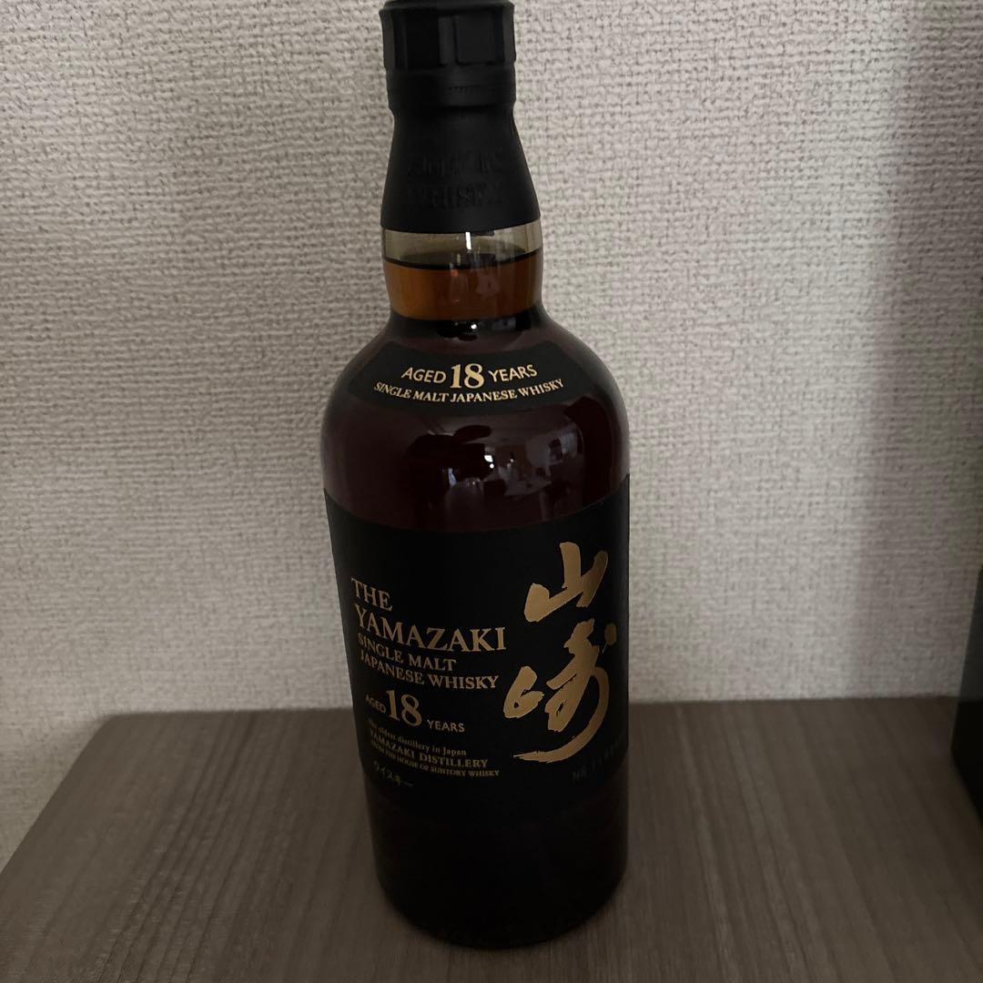 山崎18年　未開封　箱付き